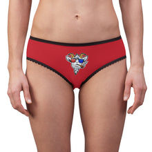 Load image into Gallery viewer, OF SET-2 Goat 3D Briefs Red