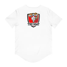 Load image into Gallery viewer, THE GOAT Curved Hem Tee