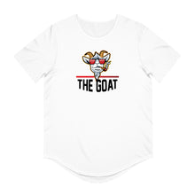 Load image into Gallery viewer, THE GOAT Curved Hem Tee