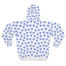 Load image into Gallery viewer, The Goat Patterned Zip Hoodie