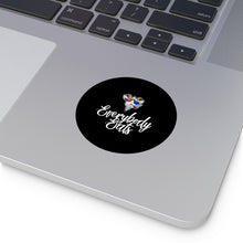 Load image into Gallery viewer, OF Everybody eats Round Vinyl Stickers