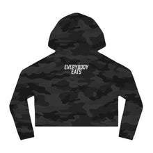 Load image into Gallery viewer, Halloween Cropped Hooded Sweatshirt