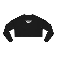 Load image into Gallery viewer, THE GOAT Series Cropped Sweatshirt