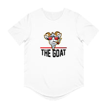 Load image into Gallery viewer, THE GOAT Curved Hem Tee