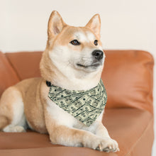 Load image into Gallery viewer, The Money Team Pet Bandana Collar