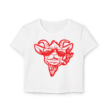 Load image into Gallery viewer, Red Goat Women's Baby Tee