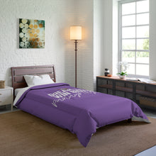 Load image into Gallery viewer, OF SET-2 Dream Big Win Bigger Comforter Lilac
