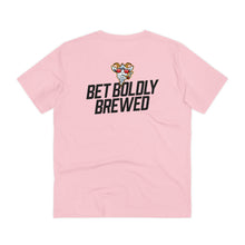 Load image into Gallery viewer, OF SET-2 Bet Boldly Brewed Organic T-shirt Pink-Yell-Orng-Wht
