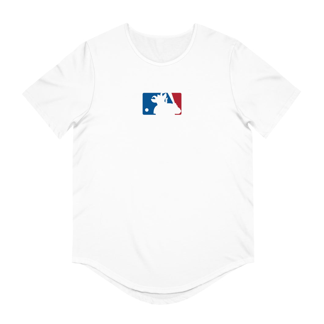 THE GOAT Series Curved Hem Tee