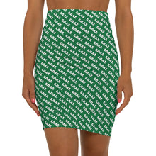 Load image into Gallery viewer, OF SET-2 Goat Pattern Mini Skirt Green
