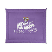 Load image into Gallery viewer, OF SET-2 Dream Big Win Bigger Comforter Lilac
