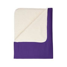 Load image into Gallery viewer, OF SET-2 Welcome to Money Team Fleece Blanket Purple
