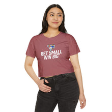 Load image into Gallery viewer, OF SET-2 Bet Small Win Big Crop Top
