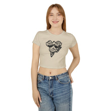Load image into Gallery viewer, Black Goat Women&#39;s Baby Tee
