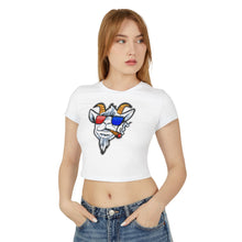 Load image into Gallery viewer, 3D Goat Women&#39;s Baby Tee
