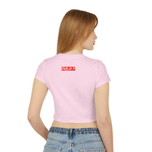 Load image into Gallery viewer, White Goats Women&#39;s Baby Tee

