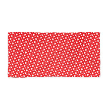 Load image into Gallery viewer, OF SET-2 Goat Pattern Beach Towel Red
