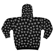 Load image into Gallery viewer, The Goat Patterned Zip Hoodie
