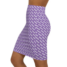 Load image into Gallery viewer, OF SET-2 Goat Pattern Mini Skirt Lilac

