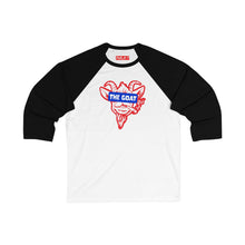 Load image into Gallery viewer, The Goat Blindfold Raglan Tee
