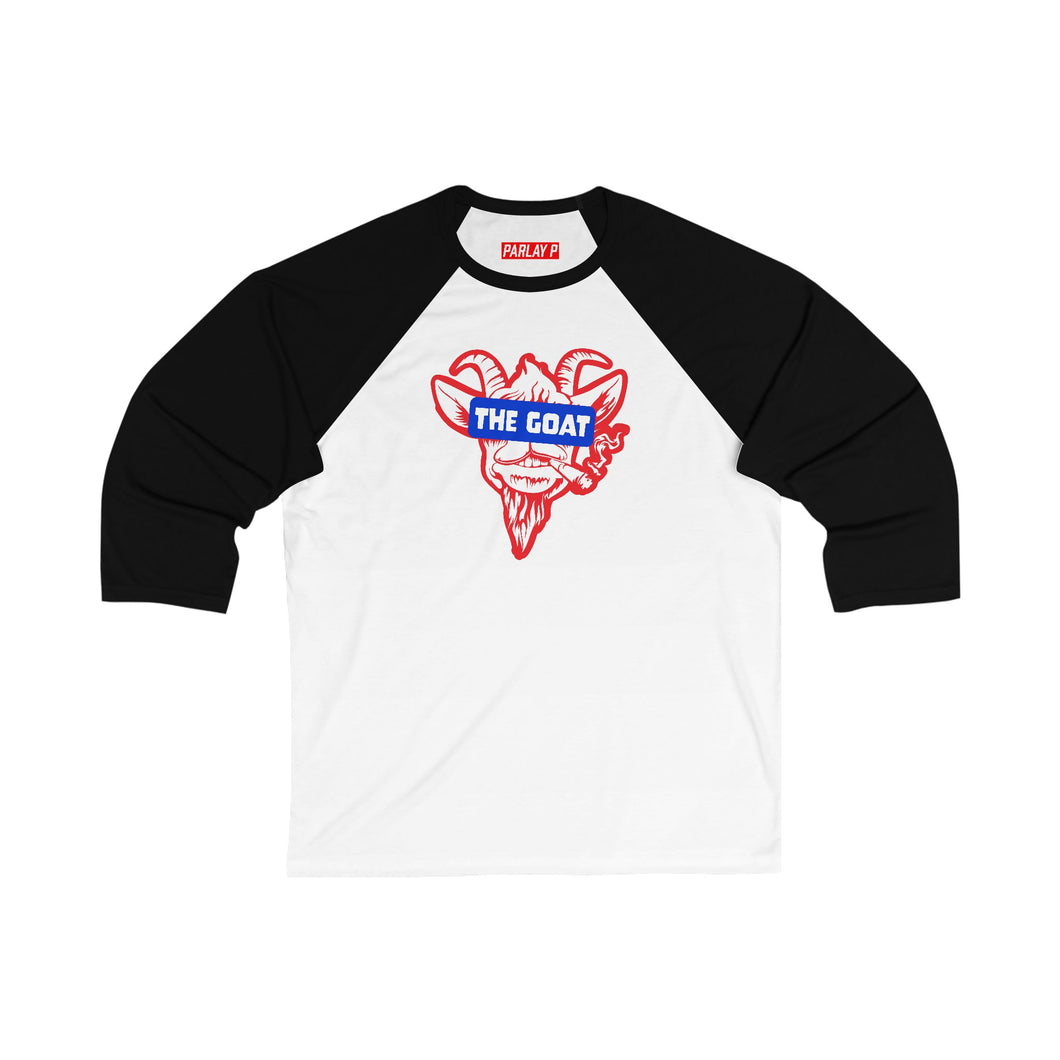 The Goat Blindfold Raglan Tee