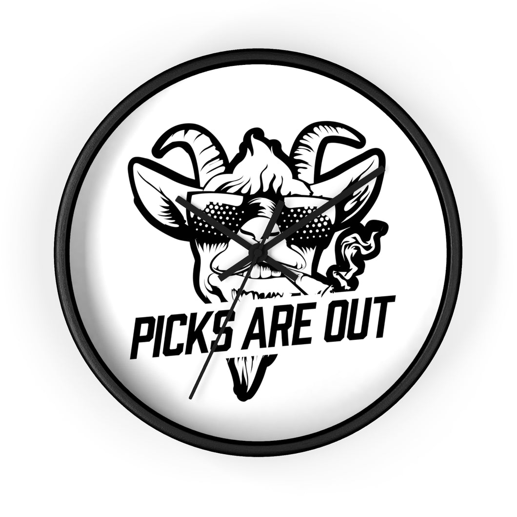 OF Picks are out Wall Clock