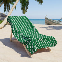 Load image into Gallery viewer, OF SET-2 Goat Pattern Beach Towel Green
