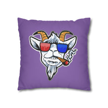 Load image into Gallery viewer, OF SET-2 Dream Big Win Bigger Square Pillow Case Purple
