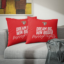 Load image into Gallery viewer, OF Dream Big Win Bigger Pillow Sham
