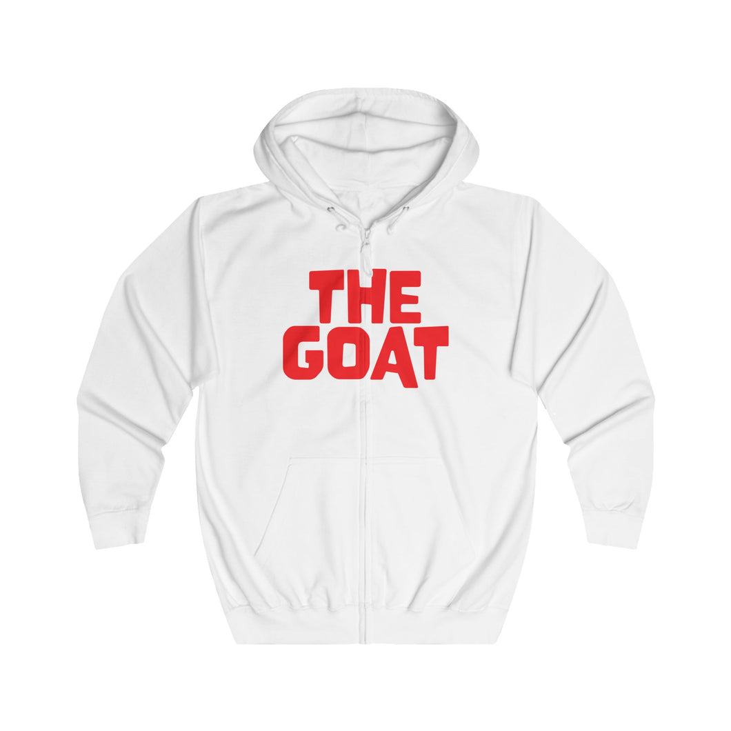 The GOAT Blindfold Unisex Full Zip Hoodie