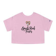 Load image into Gallery viewer, OF SET-1 Sports Book Tears Cropped T-Shirt Pink-White
