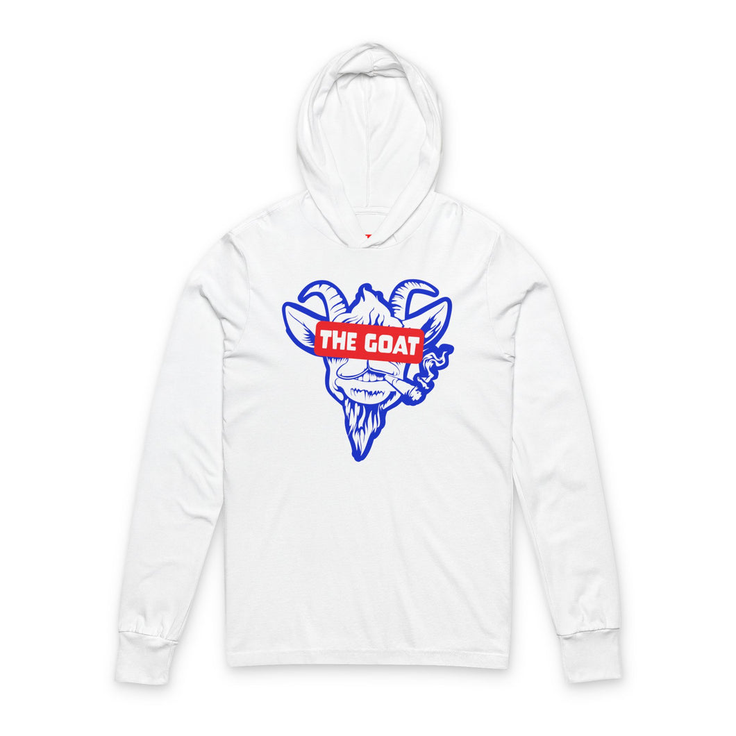 The Goat Unisex Hooded Long Sleeve Tee