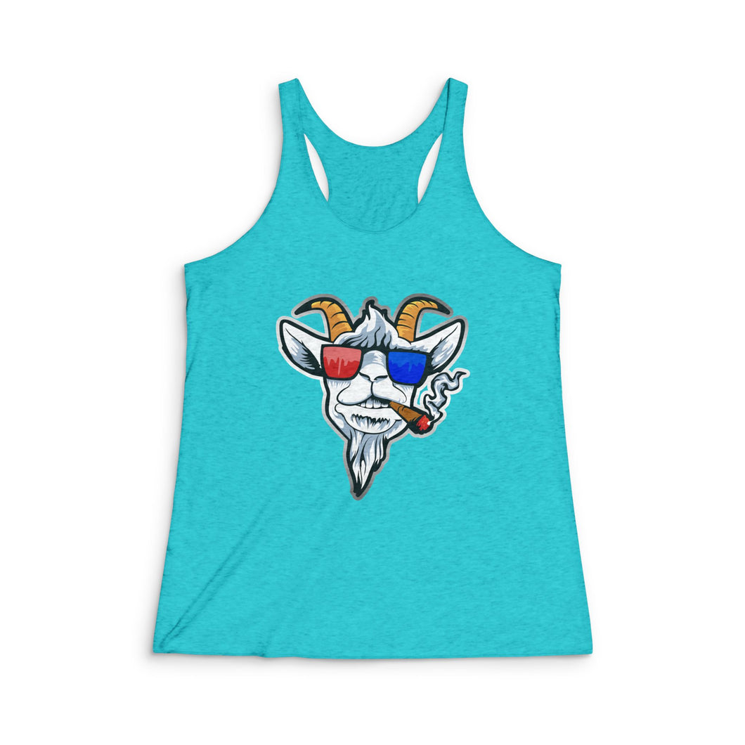 OF SET-2 Tri-Blend Racerback Tank