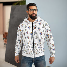 Load image into Gallery viewer, The Goat USA Patterned Zip Hoodie
