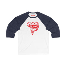 Load image into Gallery viewer, The Goat Blindfold Raglan Tee
