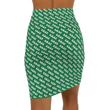 Load image into Gallery viewer, OF SET-2 Goat Pattern Mini Skirt Green
