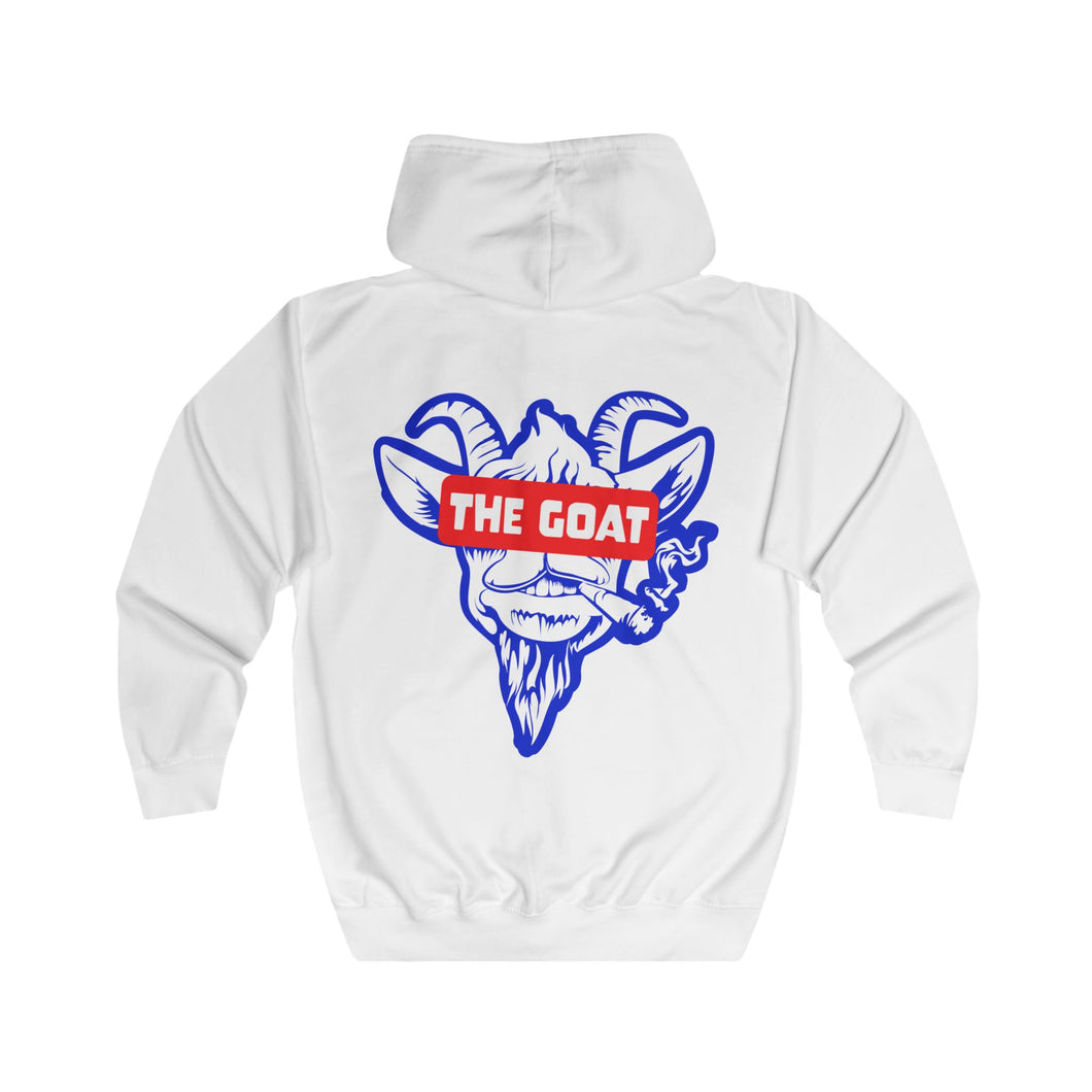 The GOAT Blindfold Unisex Full Zip Hoodie