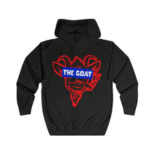 Load image into Gallery viewer, The GOAT Blindfold Unisex Full Zip Hoodie
