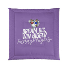 Load image into Gallery viewer, OF SET-2 Dream Big Win Bigger Comforter Lilac
