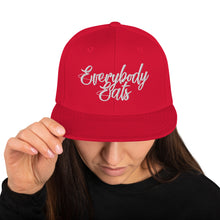 Load image into Gallery viewer, Everybody Eats Snapback Hat
