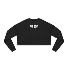 Load image into Gallery viewer, THE GOAT Series Cropped Sweatshirt
