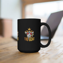 Load image into Gallery viewer, THE GOAT King Black Mug
