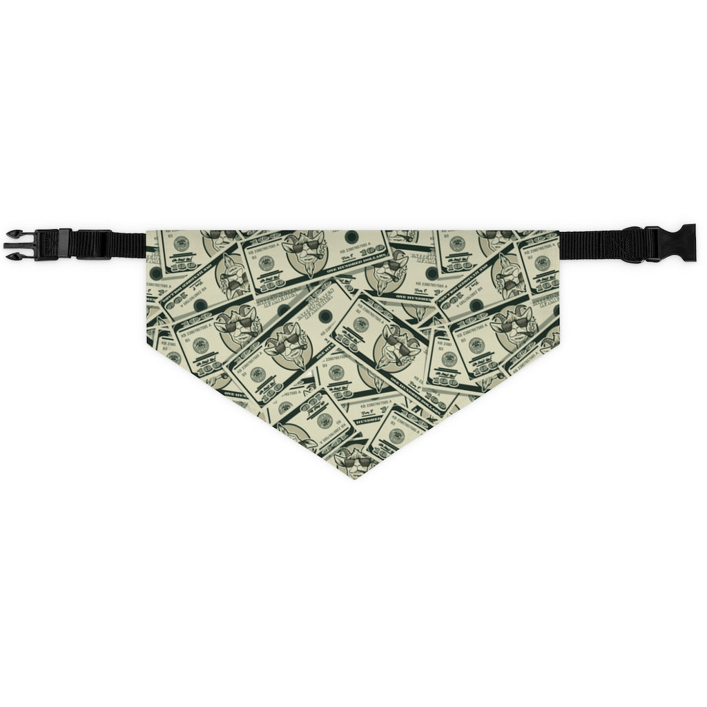 The Money Team Pet Bandana Collar