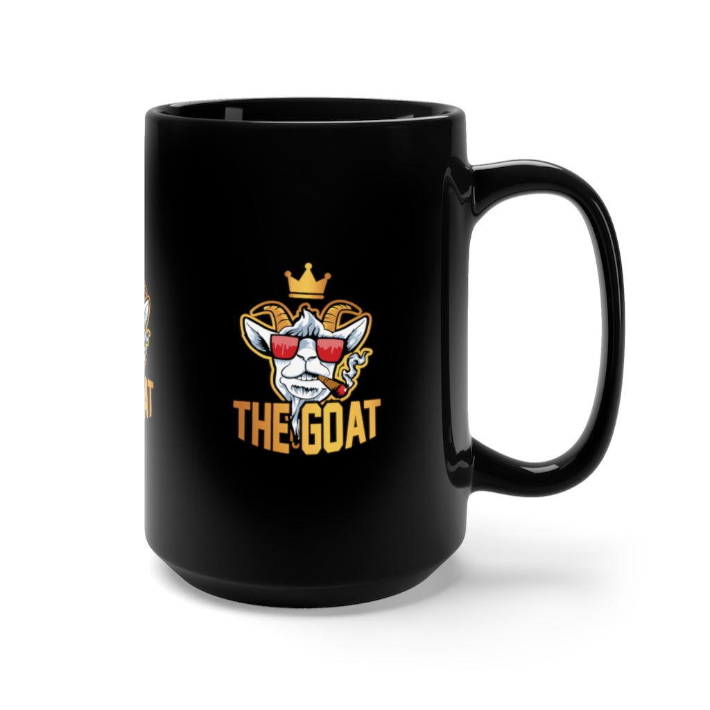 THE GOAT King Black Mug