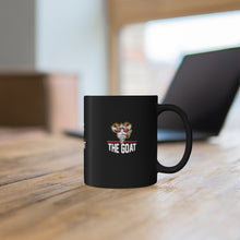 Load image into Gallery viewer, THE GOAT Black Mug

